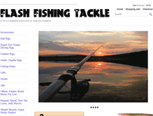 Tablet Screenshot of flashfishingtackle.com